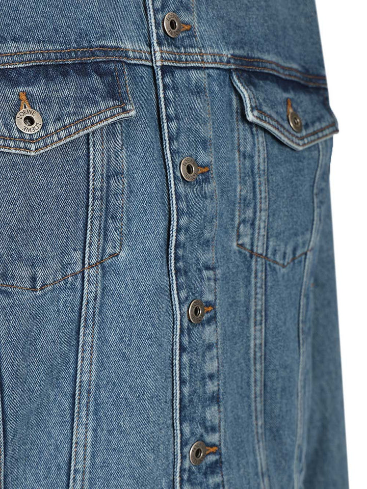 Loewe Anagram Denim Jacket Gonne - Blu | 5a5b0e9e7c78070093bce48322e6a767fb8e0b59