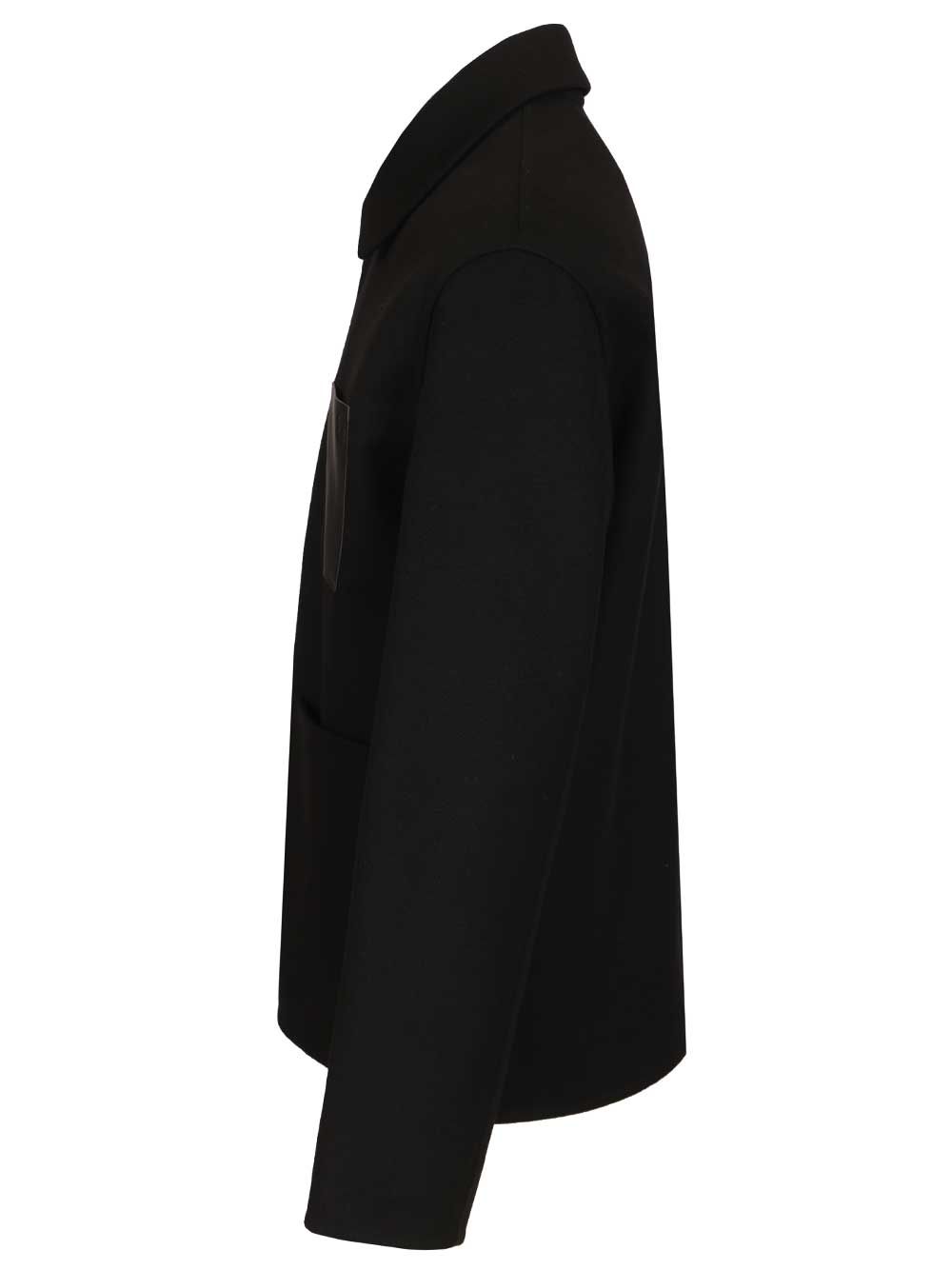 Loewe Wool And Cashmere Workwear Jacket Giacche - Nero | 6a2309ab93e0a33a2373f901e5bef922022d265e