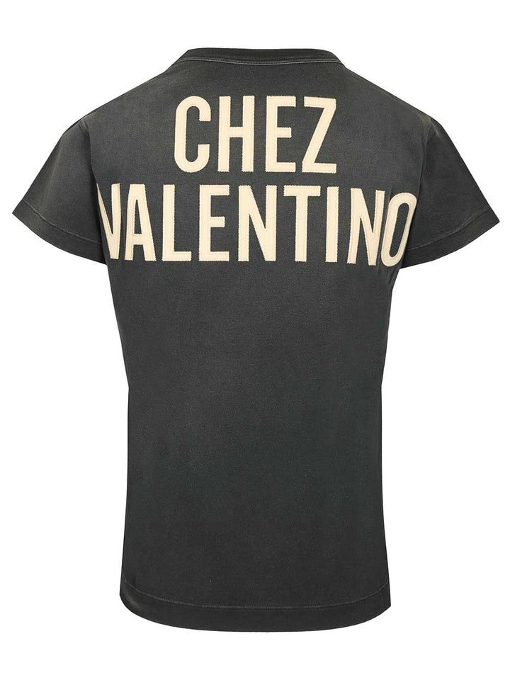 Valentino Garavani Panther T-Shirt - Nero | 208bacf8543e9aa2d57d621f503ba695894291e5
