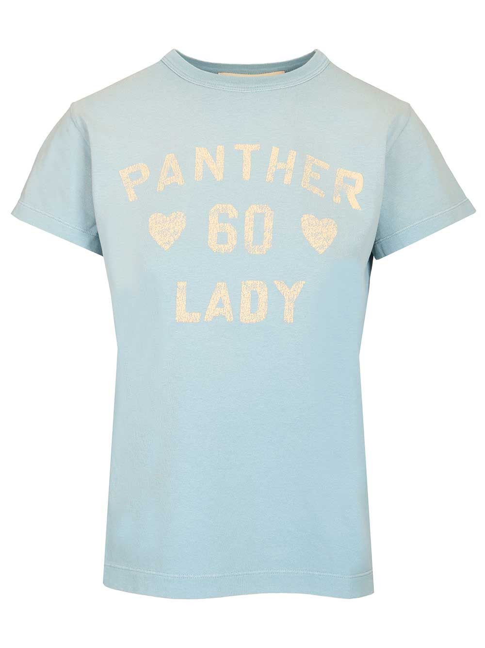 Valentino Garavani Panther T-Shirt - Light blue | b07c955e82e918d83f4d0db2dfabf65e45ff408b