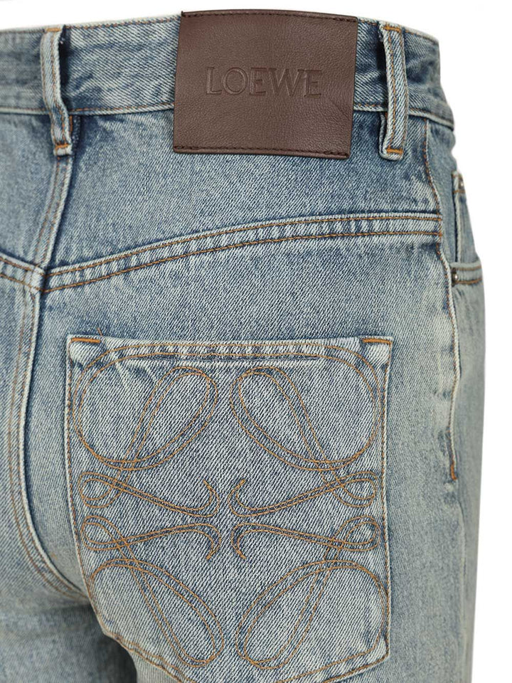 Loewe Denim Jeans - Blu | 5669045cee4bfdbe000c03bf9fff2cb412952b8b