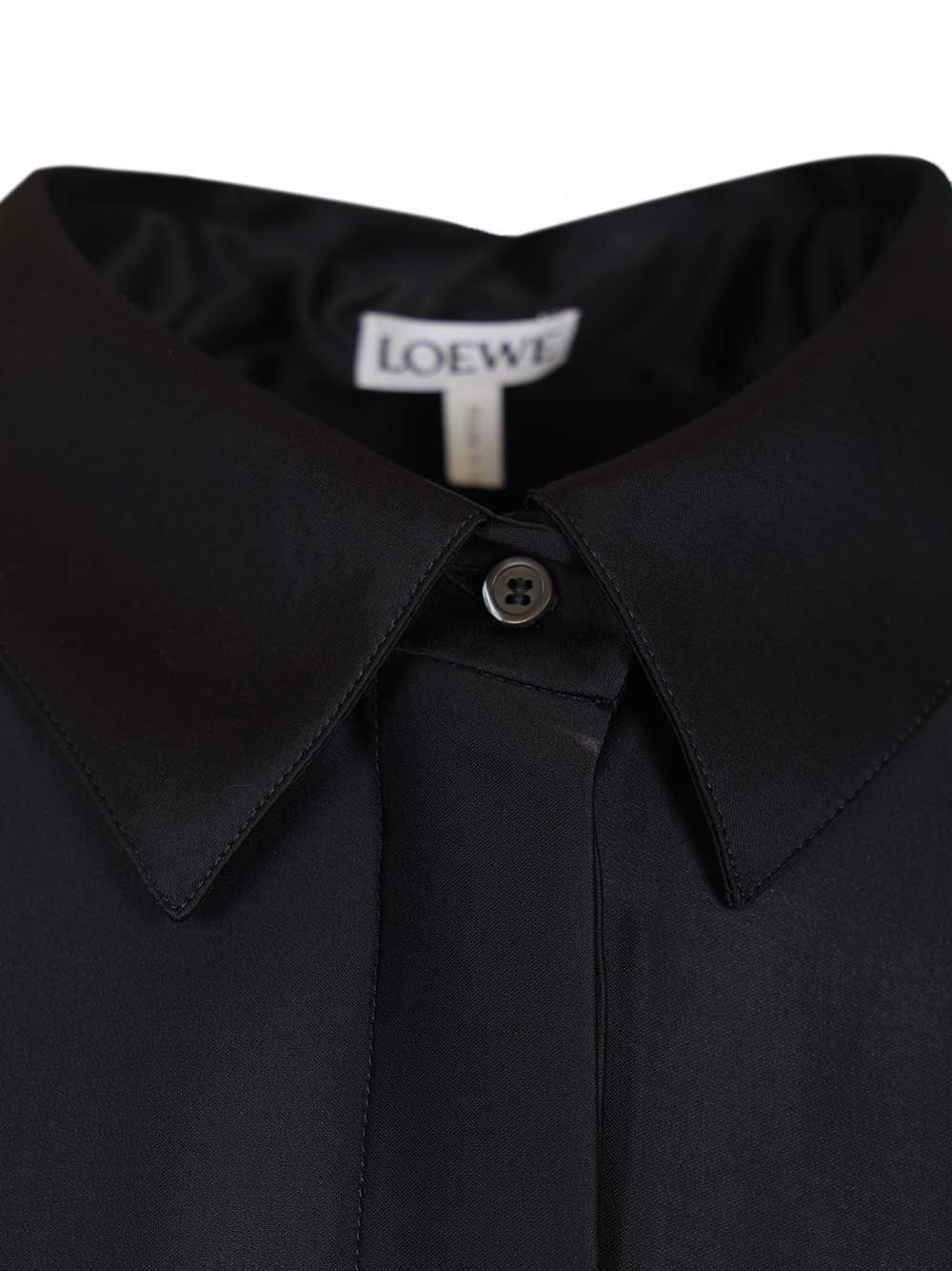 Loewe Cape Shirt Shirts - Blu | 9a5b3aee77328af9cc9a63e281488d10093b1681