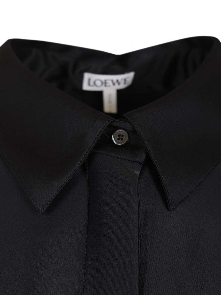 Loewe Cape Shirt Shirts - Blu | 9a5b3aee77328af9cc9a63e281488d10093b1681