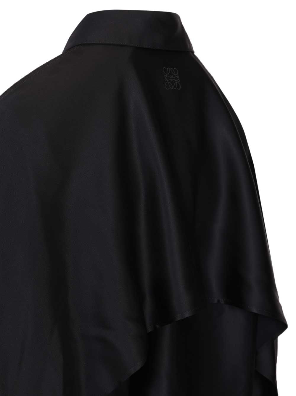 Loewe Cape Shirt Shirts - Blu | 329f46b49fd2781a66398b0e55a5d242de777dab