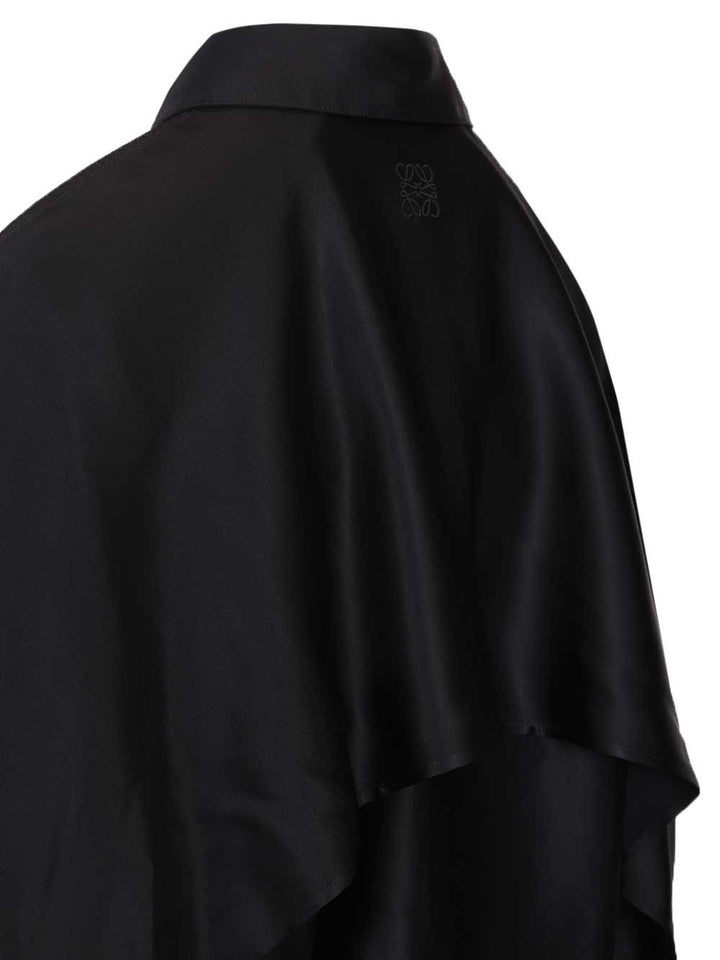 Loewe Cape Shirt Shirts - Blu | 329f46b49fd2781a66398b0e55a5d242de777dab
