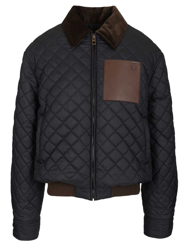 Loewe Short Jacket In Technical Fabric Giacche - Blu | 11e1b9f2e58d532e130082eb69fe9f5ad82bcbd2
