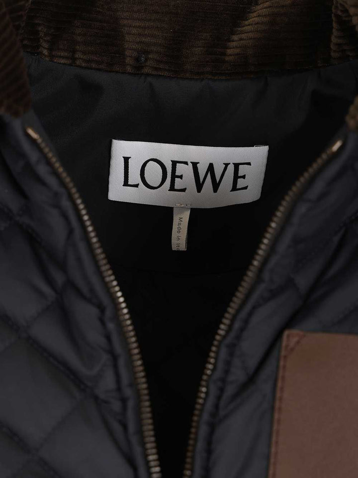 Loewe Short Jacket In Technical Fabric Giacche - Blu | 275ca90635143e4410bd100d7287ba6f59b96446