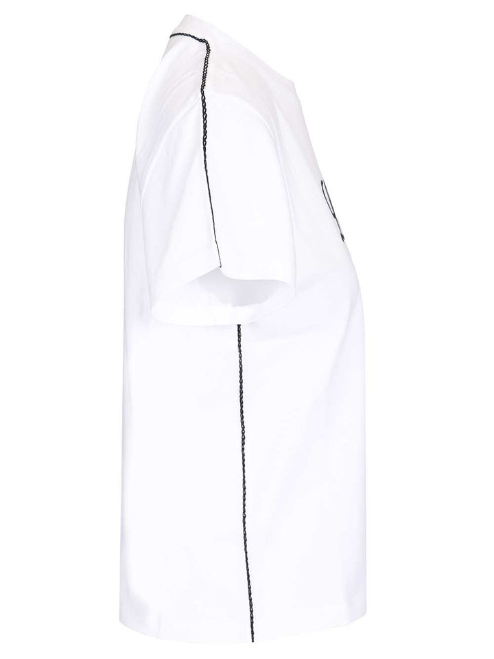 Loewe Relaxed Fit Cotton T-Shirt - Bianco | bbb25b1f5634ab9de2bb4d5b5061bc0a95d01ab7