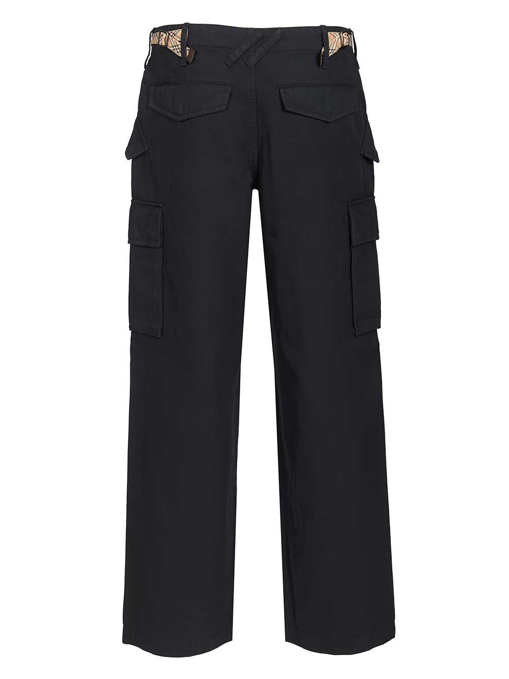 Burberry Cargo Trousers - Blu | 00f8a8f0786f296374526144be0582aeff41dba1