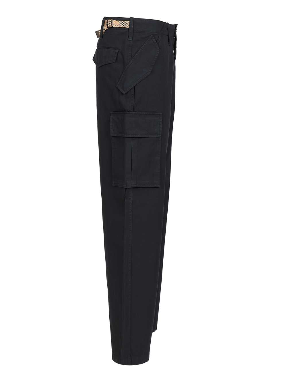 Burberry Cargo Trousers - Blu | 8f778cf5bcda0771cb7528c718da0bb44bb8a6ad