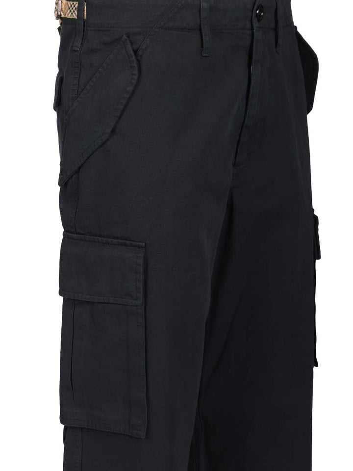 Burberry Cargo Trousers - Blu | 5543e259b43d478c761761f003aa3e39f38bd728