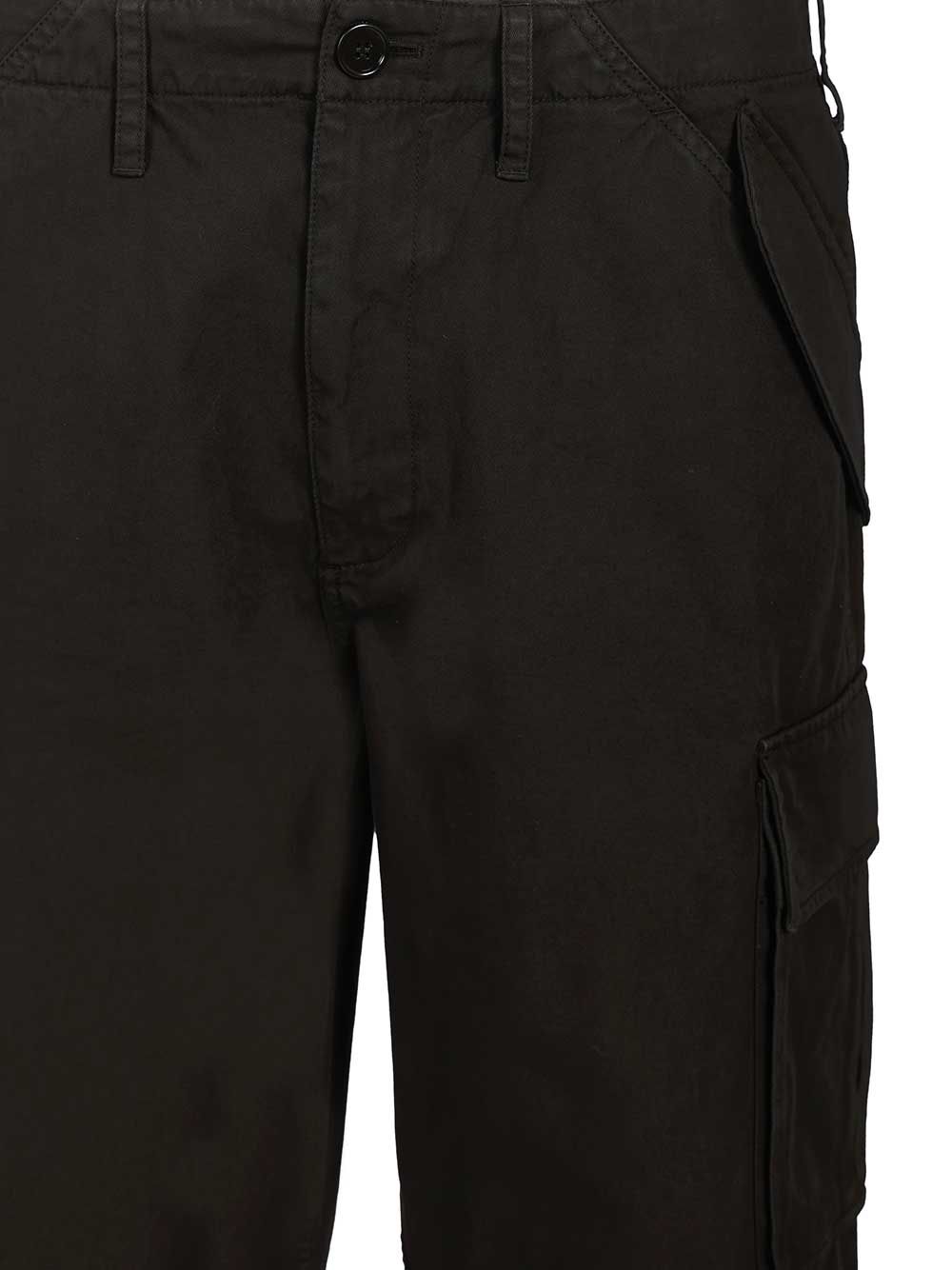 Burberry Cargo  Crafted From Cotton Twill Trousers - Nero | be611a8b65f4820f5dcfbfd87c7cc5927771cdb3