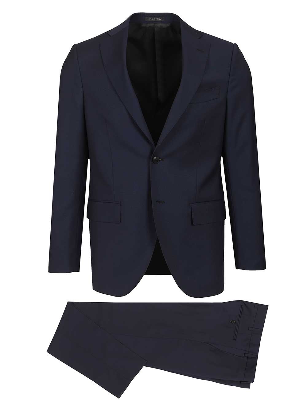 Al Duca D'Aosta Single-Breasted Suit Abiti - Blu | d86c8f84daadf75c6a0e9a78e58bb69fabf9d49b