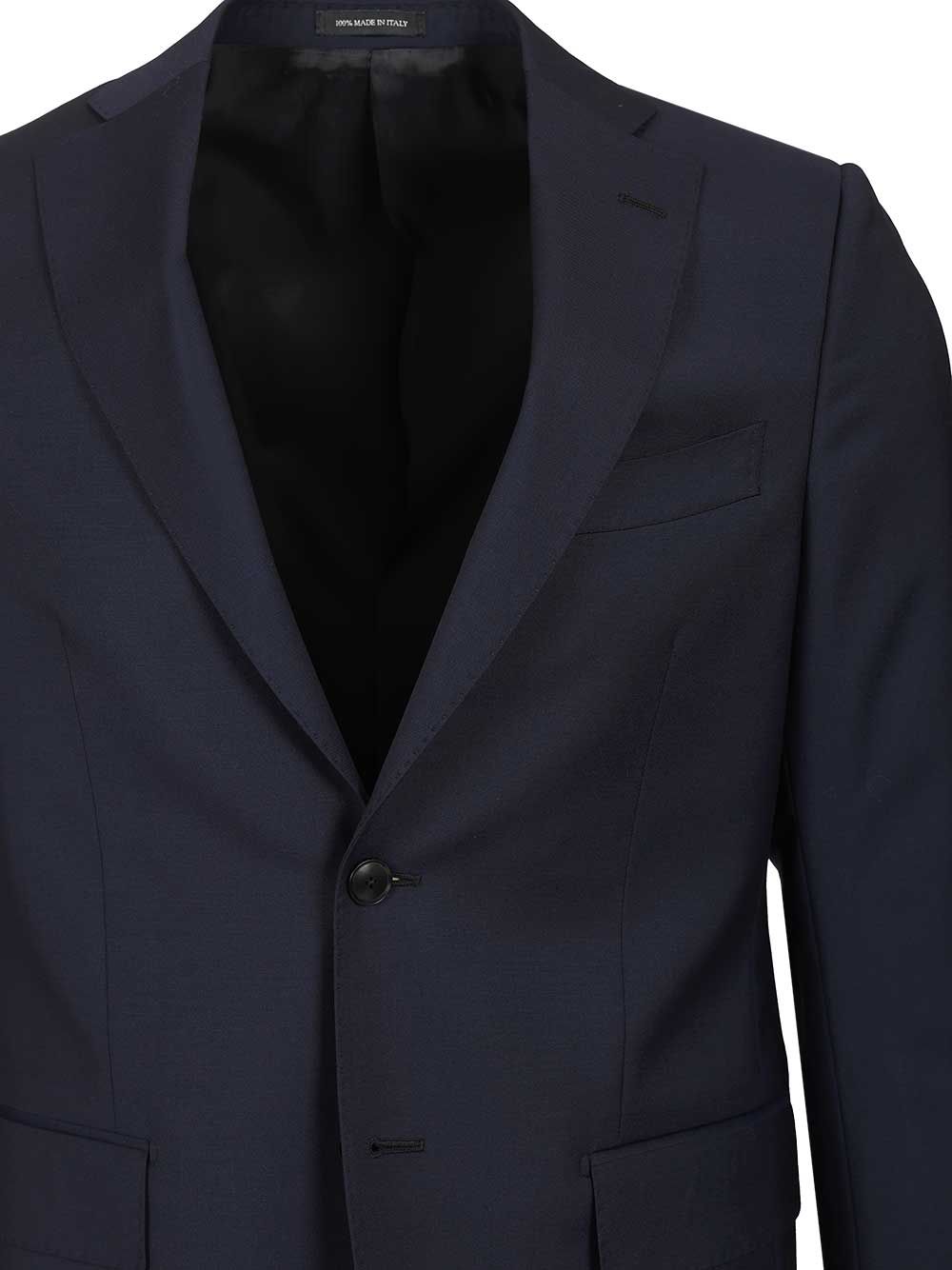 Al Duca D'Aosta Single-Breasted Suit Abiti - Blu | e3c7896de81b43bacd12bcdf7eecff3ddd55be88