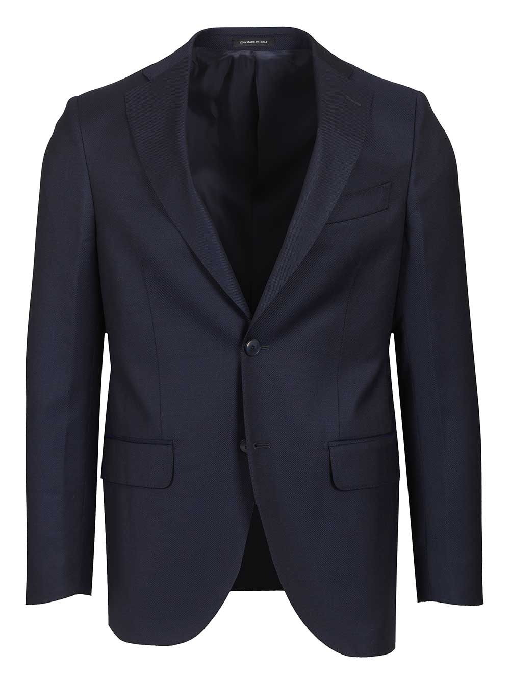 Al Duca D'Aosta Wool Blazer Giacche - Blu | 941849c4efa95b7baabe6df705d34fe6aedc0140