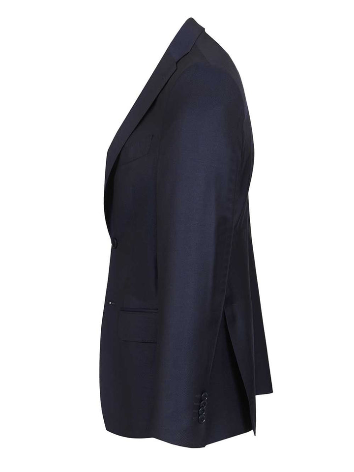 Al Duca D'Aosta Wool Blazer Giacche - Blu | ae1d5653993f6b89e418a24a9de802278e67af80