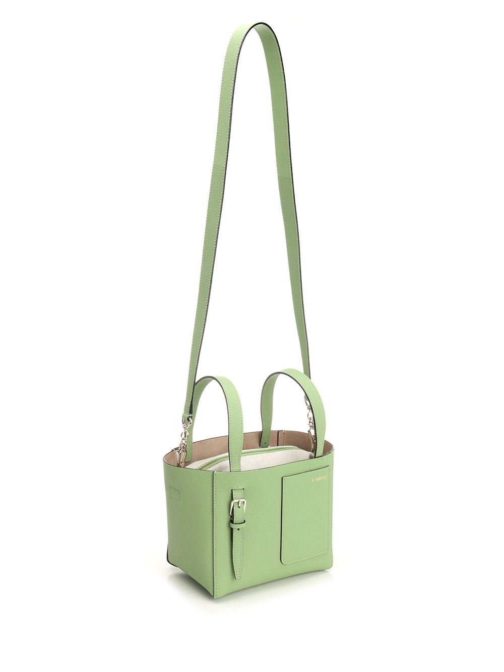 Valextra Micro Bucket Shoulder Bag Handbags - Verde | 5b8108a8e403353f30469ea28eed22601b7aa3f8