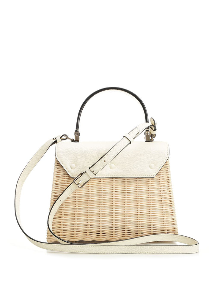 Valextra Iside Vimini Handbags - Beige | 0d9555898ff9aeeb5be76cc913eaeda6f0625e3b