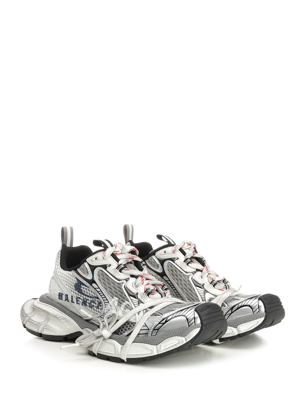 Balenciaga 3xl Split Log Sneakers - Bianco | 9c5aefd424e47f5dc4f384a78067bf48c0789117