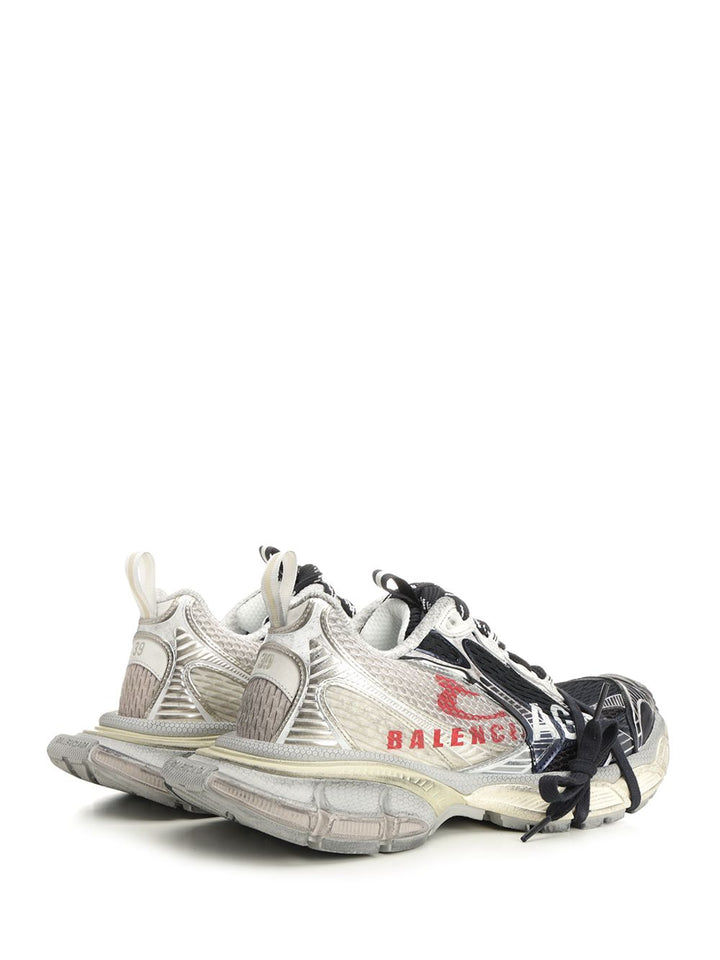 Balenciaga 3xl Split Log Sneakers - Grey | 5d5c8e9747d3b4f5b312e14a4ab7ea6cd4caa648