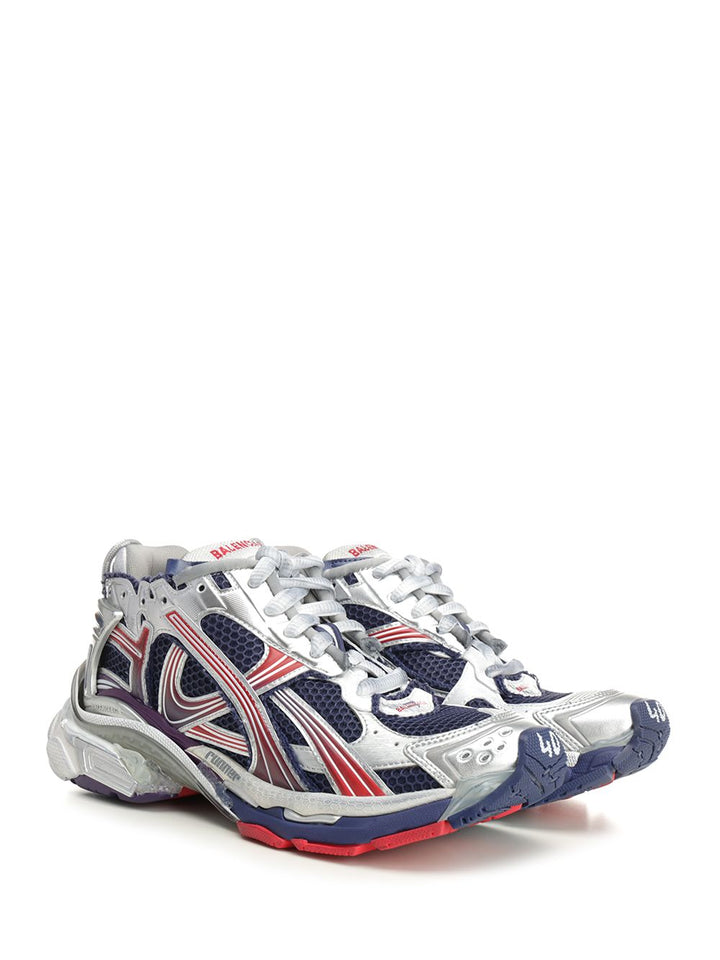 Balenciaga Runner Sneaker Sneakers - Blu | ed1054463fbb15e4bd0cf337ca42bea523db43a8