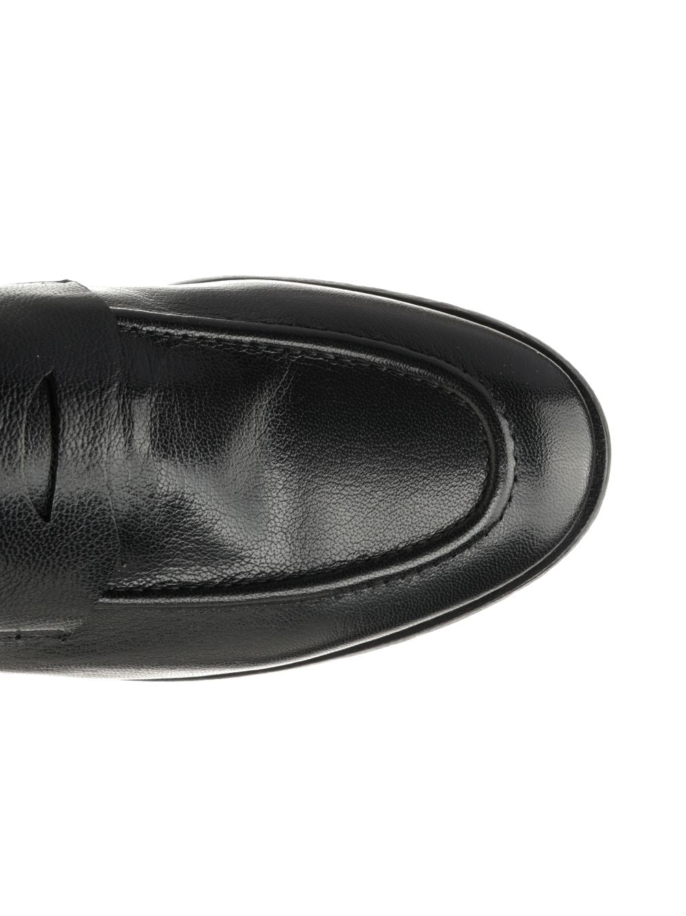 Al Duca D'Aosta 1902 Athens Leather Moccasin Mocassini - Nero | f04c6a2da12ca0b6f794c76cf4afe70f9c4609e0