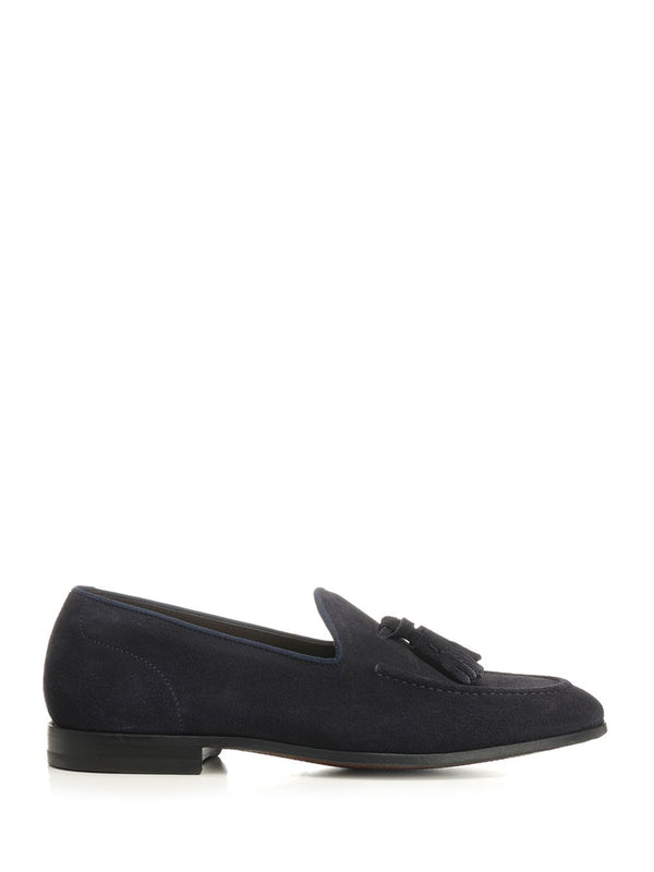 Mocasín de Ante Mocasines Azules