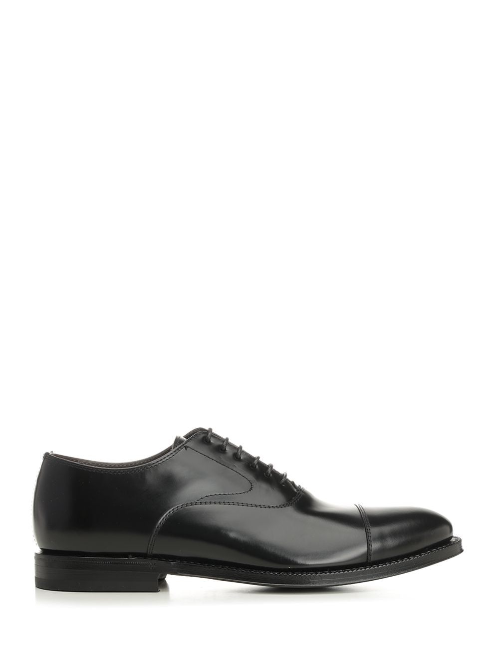 Al Duca D'Aosta 1902 Oxford Shoe With Brushed Leather Mocassini - Nero | 950f6d3fba99470dfe2f2e98deeaa95e030cfe76