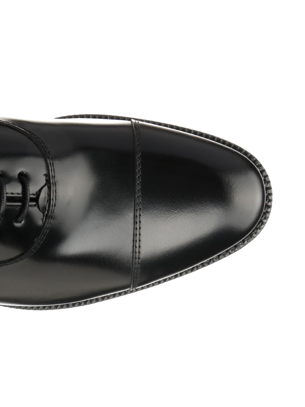 Al Duca D'Aosta 1902 Oxford Shoe With Brushed Leather Mocassini - Nero | 1e953a765ac7785b2f4189493431d403e41f0abf