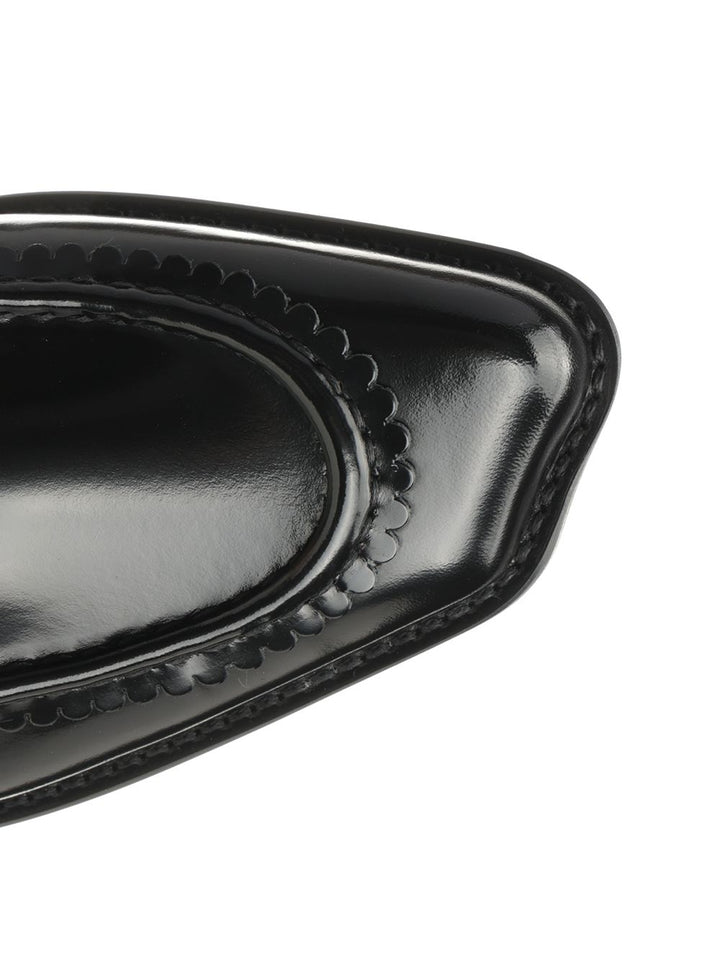 Vivienne Westwood Black Coin Moccasin Mocassini - Nero | 8278c9b13a0df23f75670ba69c9f223e732c55b8