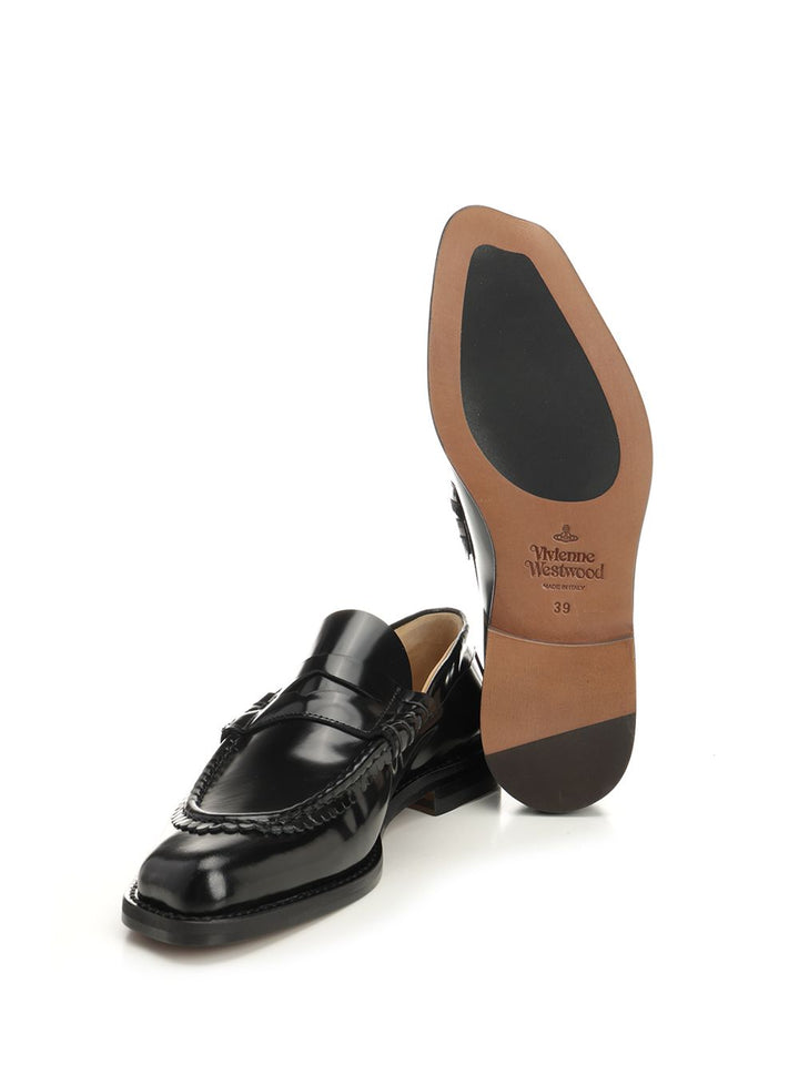 Vivienne Westwood Coin Loafer Scarpe basse - Nero | a723577136ca93c22b83d23fcf98edb346b0d86e