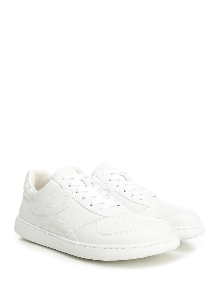 Loewe Jambo Sneaker In Soft Grained Calfskin Sneakers - Bianco | 86b186fe372b393e408ccdd57c1cdf9f74019b0c