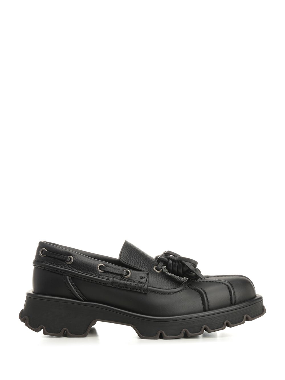 Loewe Derby Bobby In Calfskin Scarpe basse - Nero | 335ce56804ff26630d0eb4addedafc38c8159b63
