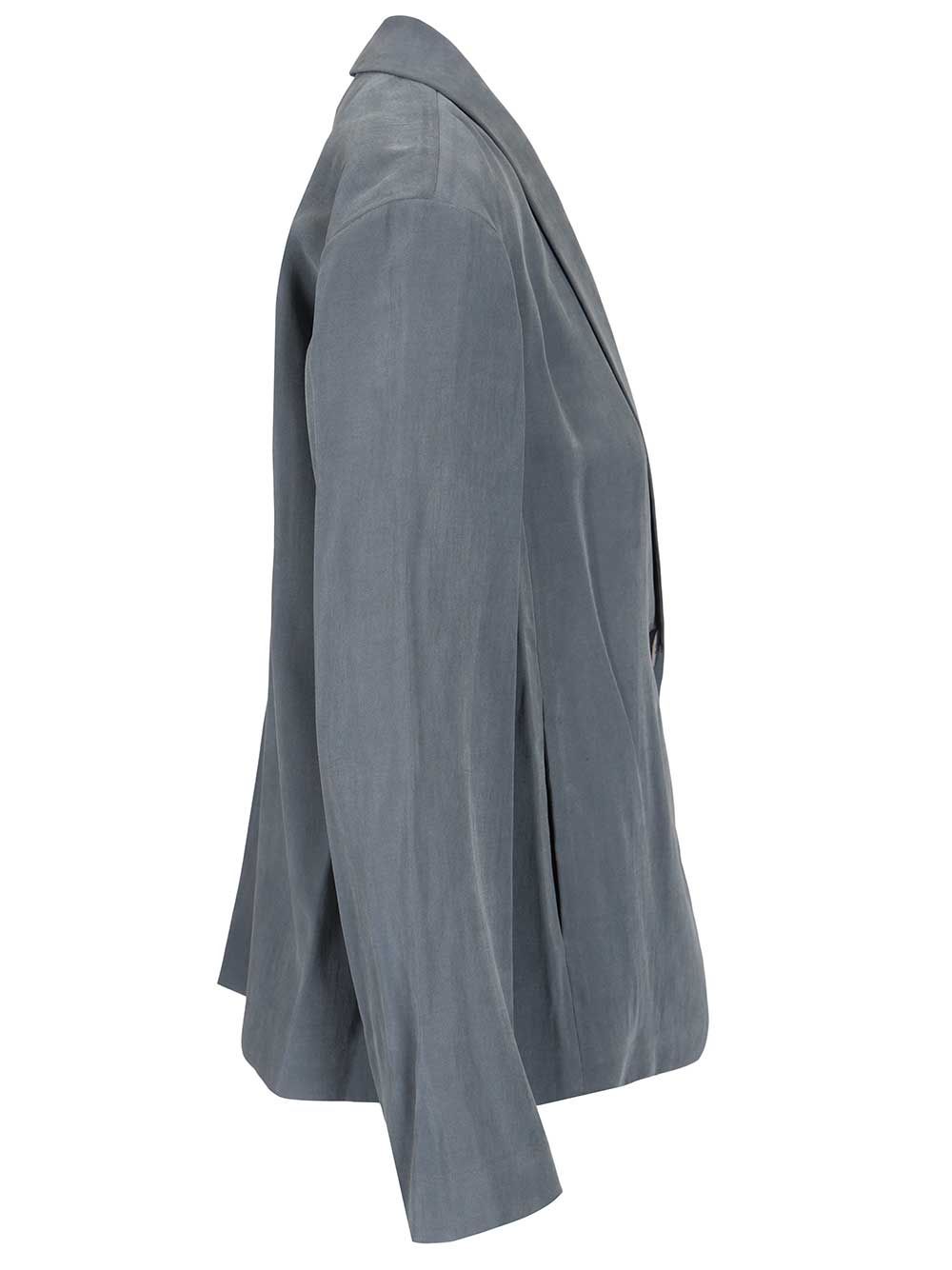 Emporio Armani Single-Breasted Blazer Giacche - Blu | 70b3131a9d29cad5610a766646def11635f86e2c