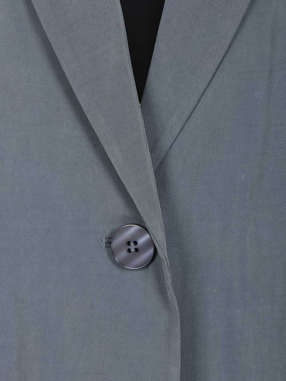 Emporio Armani Single-Breasted Blazer Giacche - Blu | 0563498b0ef60293a58436ed73ae46ec9b687df9