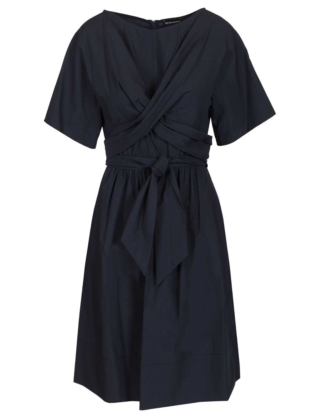 Emporio Armani Cotton Poplin Dress Abiti - Blu | 9bb7c1a1c8d523bcc5bce38e681767cb70079d45