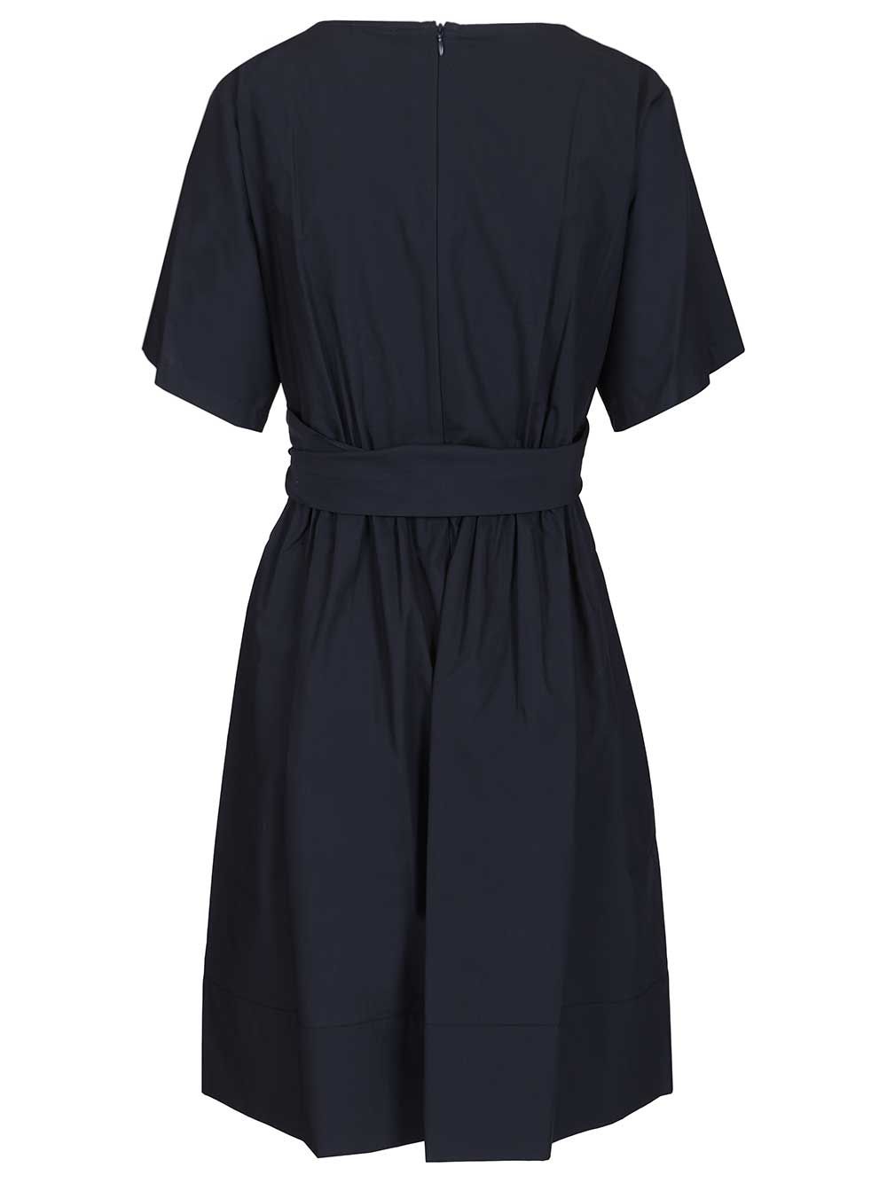 Emporio Armani Cotton Poplin Dress Abiti - Blu | d10f46cae527f9460e59460c81b1dc6d03d7e233