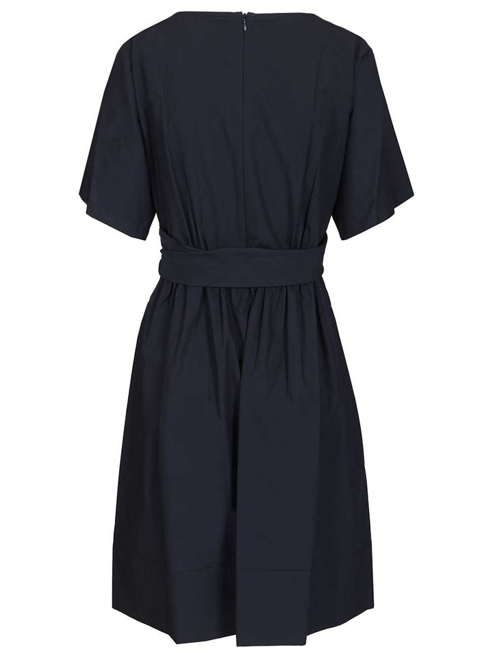 Emporio Armani Cotton Poplin Dress Abiti - Blu | d10f46cae527f9460e59460c81b1dc6d03d7e233