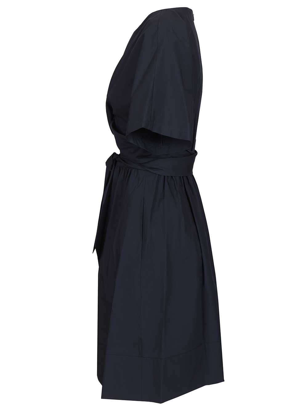 Emporio Armani Cotton Poplin Dress Abiti - Blu | 913cb6152c0383e218d3a8399ac68da604899ab2
