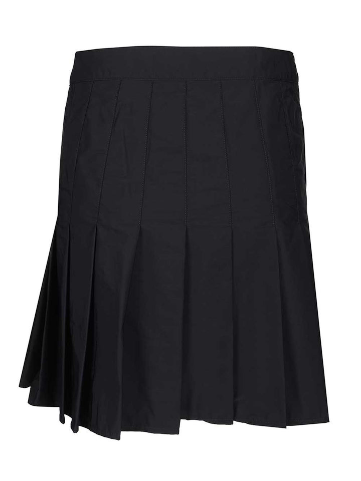 Burberry Pleated Mini Skirt Gonne - Blu | 30eb6d1f9fee26a16381280c55d69305b095b486