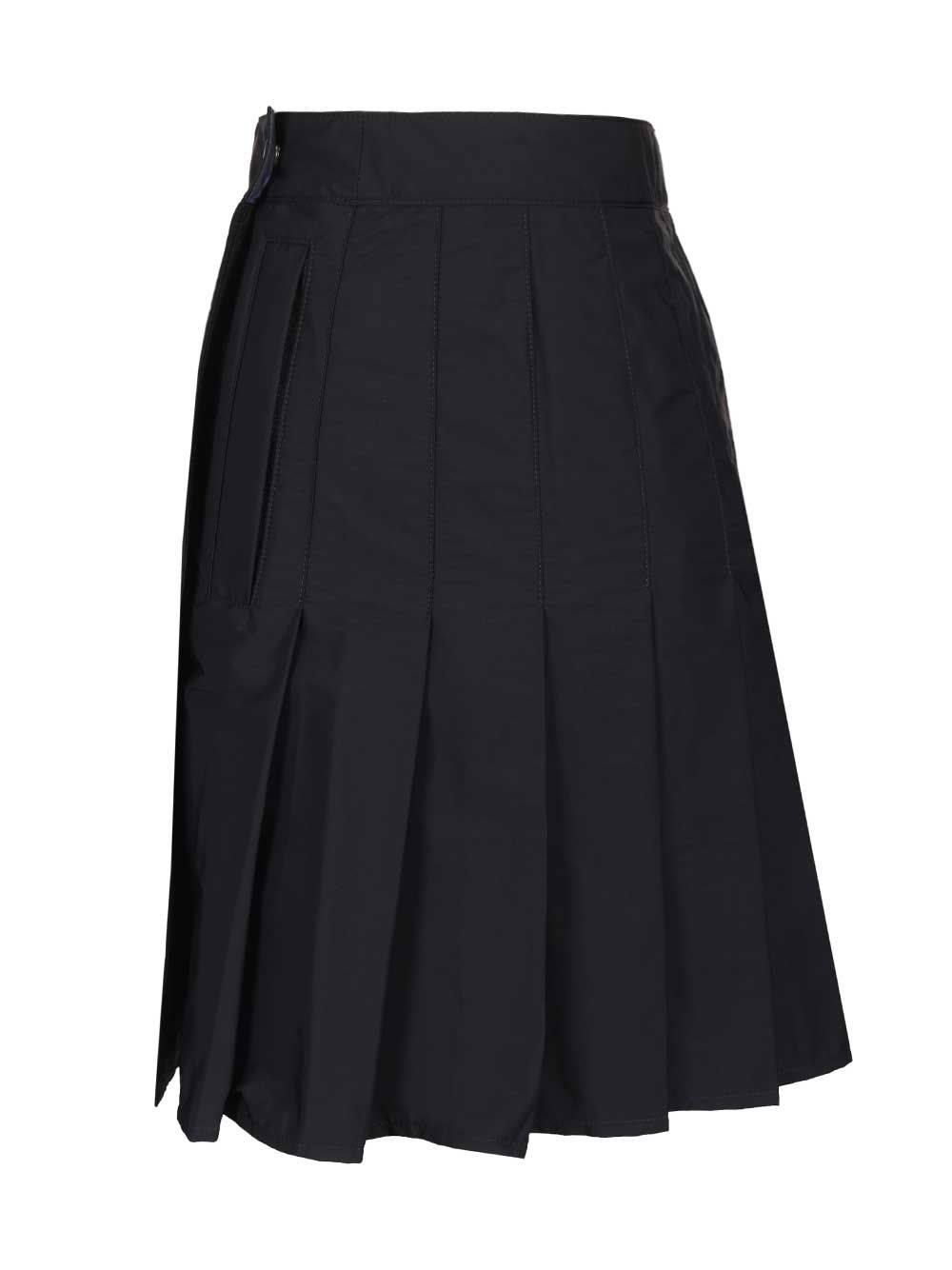 Burberry Pleated Mini Skirt Gonne - Blu | 7005cd117d6ff1be6e4ef2b3a4b3d481c8fe4ba1