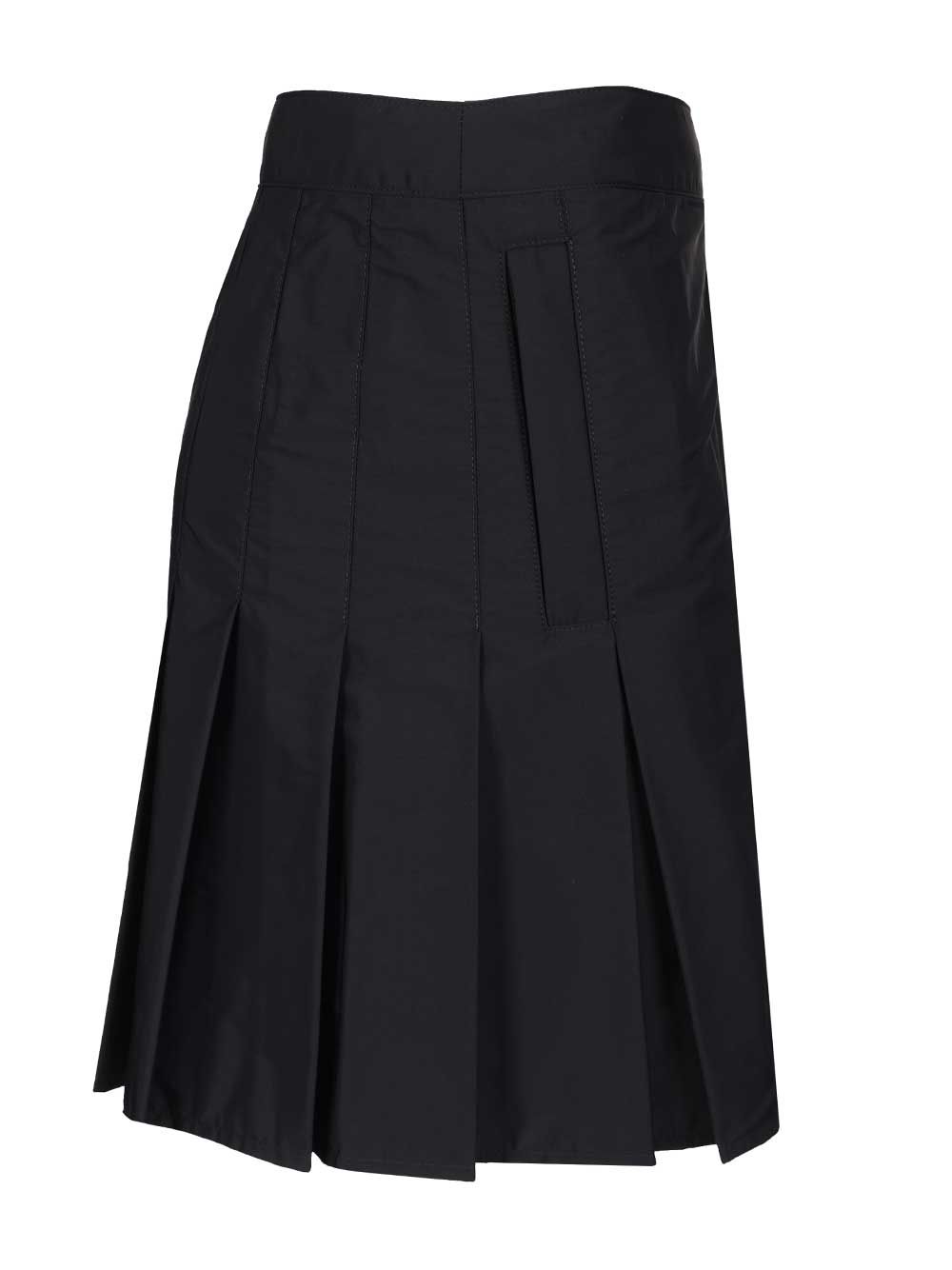 Burberry Pleated Mini Skirt Gonne - Blu | c4f378d0e9078abcef22b4731fbae948a1b76d88