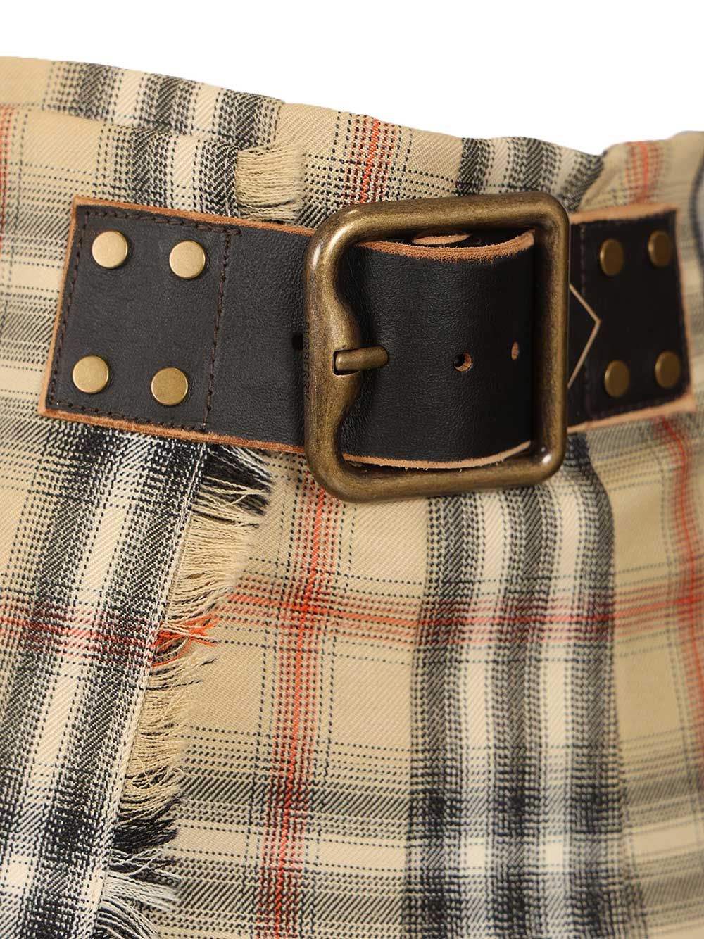 Burberry Mini Kilt In Check Wool Gonne - Marrone | 624673ed1ad10cf50aa3923dd9b9af95d00365fe