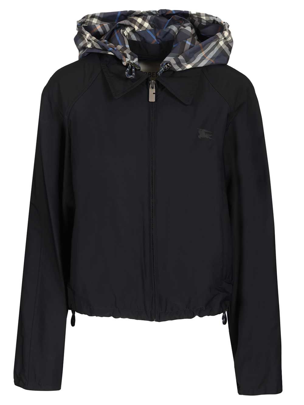 Burberry Newcott Short Hooded Jacket Giacche - Blu | bdd8b0fb179e6ea2545b880933f55bcb2f852659