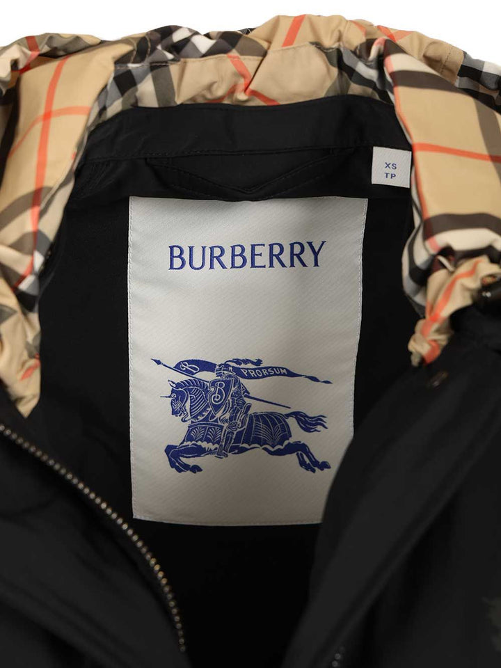 Burberry Newbury Parka Coats - Nero | baa89ec38433d8ef8d837343e7ebb834a48412a2