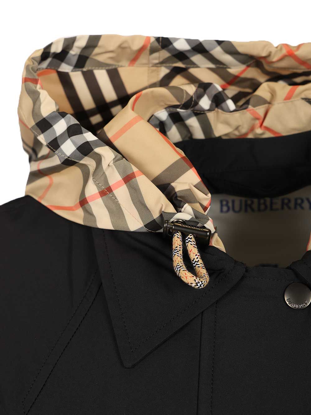 Burberry Newbury Parka Coats - Nero | a23f5a555dd58111c203ca718e5e16f49c6ad461