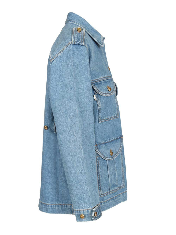Blazé Milano Nariida Maya Saharan Jacket Giacche - Light blue | 55f14de2d5df7a149a5a941804c609dc3683dddd