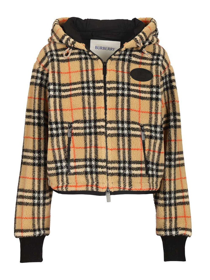 Burberry Hooded Jacket Giacche - Beige | 3524c30414e8067683793e6560a25d3a5984d43a