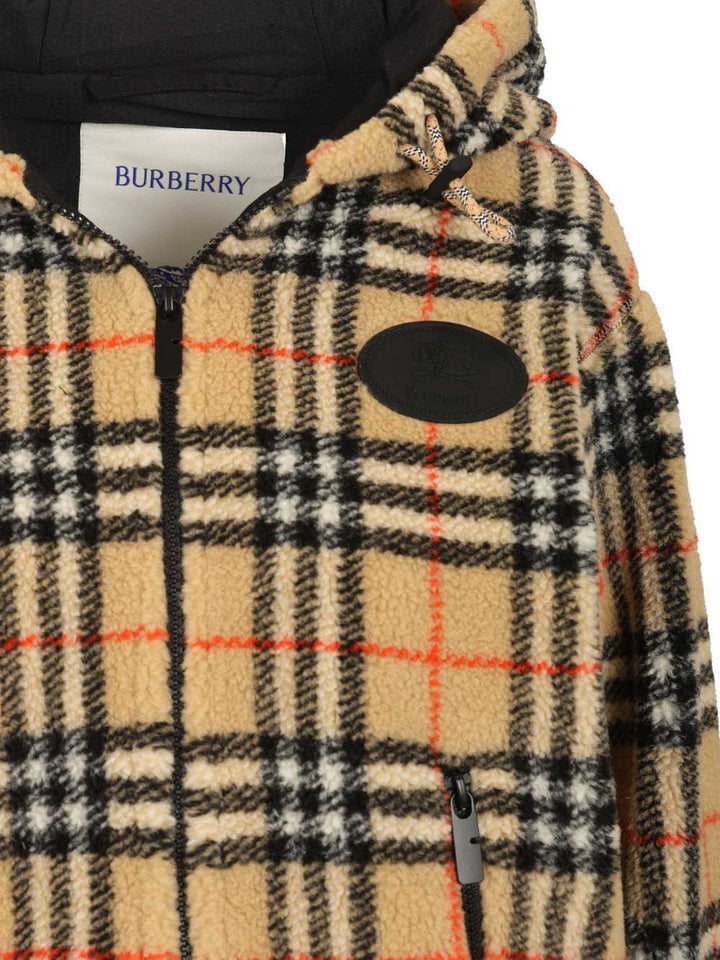 Burberry Hooded Jacket Giacche - Beige | ac3a8cd4e9f56daed8b946186b851b63e3e2fb5c