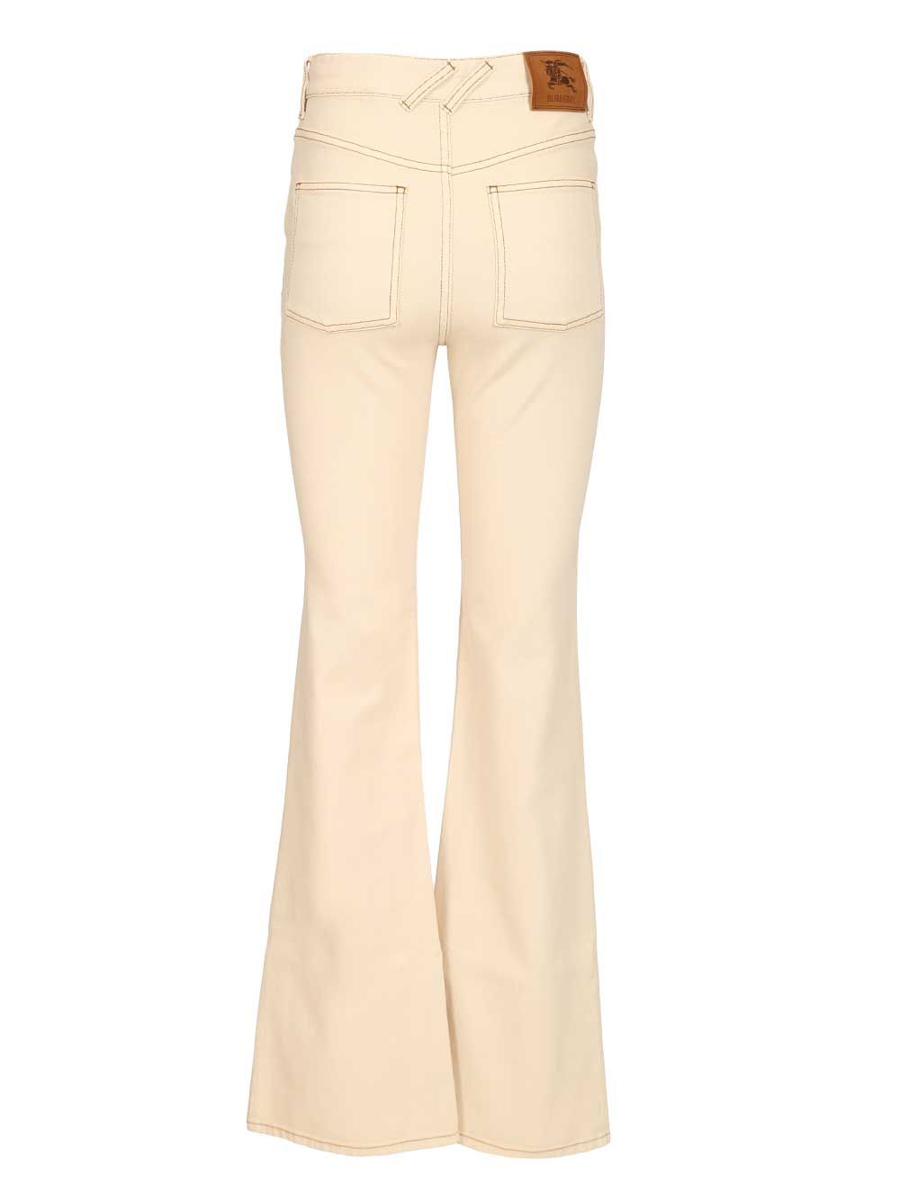 Burberry Pantaloni Jeans - Bianco | 7ff9a578d4225ffeb8d38a6f5dd35ae2ac92cf96